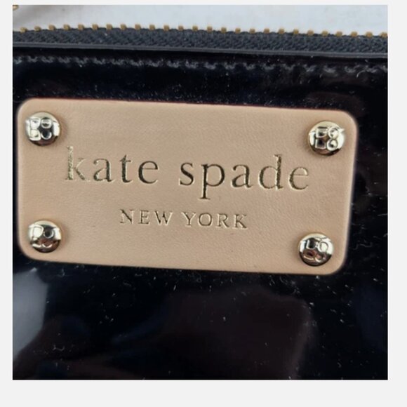 Kate Spade Black and Tan Wallet - Picture 3 of 5